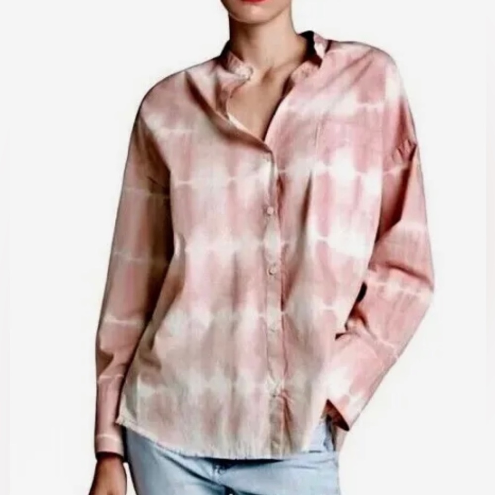 ZARA Tie Dye Long Sleeve Shirt